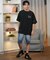 BILLABONG(ビラボン)半袖Tシャツ バックプリント ワイドシルエット ONE TIME LINE BF011-212 BF011212/ユニセックス メンズ ムラサキスポーツ