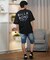 BILLABONG(ビラボン)半袖Tシャツ バックプリント ワイドシルエット ONE TIME LINE BF011-212 BF011212/ユニセックス メンズ ムラサキスポーツ