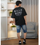 BILLABONG(ビラボン)半袖Tシャツ バックプリント ワイドシルエット ONE TIME LINE BF011-212 BF011212/ユニセックス メンズ ムラサキスポーツ
