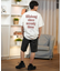 BILLABONG(ビラボン)半袖Tシャツ バックプリント ワイドシルエット BAJA BF011-213 BF011213/ユニセックス メンズ ムラサキスポーツ