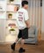 BILLABONG(ビラボン)半袖Tシャツ バックプリント ワイドシルエット BAJA BF011-213 BF011213/ユニセックス メンズ ムラサキスポーツ