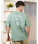 BILLABONG(ビラボン)半袖Tシャツ バックプリント UVカット 吸水速乾 AGAVE BF011-219 BF011219/ユニセックス メンズ ムラサキスポーツ