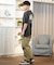 BILLABONG(ビラボン)半袖Tシャツ バックプリント UVカット 吸水速乾 MAKE TRUCKS BF011-220 BF011220/ユニセックス メンズ ムラサキスポーツ