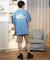 BILLABONG(ビラボン)半袖Tシャツ バックプリント UVカット 吸水速乾 MAKE TRUCKS BF011-220 BF011220/ユニセックス メンズ ムラサキスポーツ
