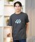 BILLABONG(ビラボン)半袖Tシャツ フロントプリント ZACK BALANG コラボ SWELL BF011-223 BF011223/ユニセックス メンズ ムラサキスポーツ