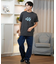BILLABONG(ビラボン)半袖Tシャツ フロントプリント ZACK BALANG コラボ SWELL BF011-223 BF011223/ユニセックス メンズ ムラサキスポーツ
