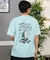 BILLABONG(ビラボン)半袖Tシャツ バックプリント ZACK BALANG コラボ JOURNEY BF011-224 BF011224/ユニセックス メンズ ムラサキスポーツ