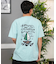 BILLABONG(ビラボン)半袖Tシャツ バックプリント ZACK BALANG コラボ JOURNEY BF011-224 BF011224/ユニセックス メンズ ムラサキスポーツ
