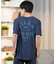 BILLABONG(ビラボン)半袖Tシャツ バックプリント パイル生地 セットアップ対応 MODAL PILE TEE BF011-301 BF011301/ユニセックス メンズ ムラサキスポーツ