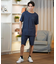 BILLABONG(ビラボン)半袖Tシャツ バックプリント パイル生地 セットアップ対応 MODAL PILE TEE BF011-301 BF011301/ユニセックス メンズ ムラサキスポーツ
