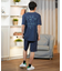 BILLABONG(ビラボン)半袖Tシャツ バックプリント パイル生地 セットアップ対応 MODAL PILE TEE BF011-301 BF011301/ユニセックス メンズ ムラサキスポーツ