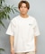 RVCA(ルーカ)半袖Tシャツ バックプリント オーバーサイズ BF041-P20 BF041P20/ユニセックス メンズ ムラサキスポーツ