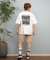 RVCA(ルーカ)半袖Tシャツ バックプリント オーバーサイズ BF041-P20 BF041P20/ユニセックス メンズ ムラサキスポーツ