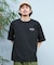 RVCA(ルーカ)半袖Tシャツ バックプリント オーバーサイズ BF041-P20 BF041P20/ユニセックス メンズ ムラサキスポーツ