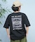 RVCA(ルーカ)半袖Tシャツ バックプリント オーバーサイズ BF041-P20 BF041P20/ユニセックス メンズ ムラサキスポーツ