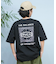 RVCA(ルーカ)半袖Tシャツ バックプリント オーバーサイズ BF041-P20 BF041P20/ユニセックス メンズ ムラサキスポーツ