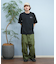RVCA(ルーカ)半袖Tシャツ バックプリント オーバーサイズ BF041-P20 BF041P20/ユニセックス メンズ ムラサキスポーツ