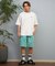 RVCA(ルーカ)半袖Tシャツ バックプリント オーバーサイズ BF041-P22 BF041P22/ユニセックス メンズ ムラサキスポーツ