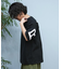 RVCA(ルーカ)半袖Tシャツ バックプリント オーバーサイズ BF041-P22 BF041P22/ユニセックス メンズ ムラサキスポーツ