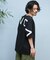 RVCA(ルーカ)半袖Tシャツ バックプリント オーバーサイズ BF041-P22 BF041P22/ユニセックス メンズ ムラサキスポーツ
