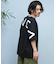 RVCA(ルーカ)半袖Tシャツ バックプリント オーバーサイズ BF041-P22 BF041P22/ユニセックス メンズ ムラサキスポーツ