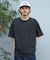 RVCA(ルーカ)半袖Tシャツ バックプリント オーバーサイズ BF041-P22 BF041P22/ユニセックス メンズ ムラサキスポーツ