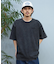 RVCA(ルーカ)半袖Tシャツ バックプリント オーバーサイズ BF041-P22 BF041P22/ユニセックス メンズ ムラサキスポーツ