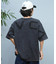 RVCA(ルーカ)半袖Tシャツ バックプリント オーバーサイズ BF041-P22 BF041P22/ユニセックス メンズ ムラサキスポーツ