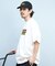 DC(ディーシー)半袖Tシャツ バックプリント ルーズシルエット 25 TWO BIT HSSART SS DST251092/ユニセックス メンズ ムラサキスポーツ