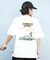 DC(ディーシー)半袖Tシャツ バックプリント ルーズシルエット 25 TWO BIT HSSART SS DST251092/ユニセックス メンズ ムラサキスポーツ