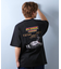 DC(ディーシー)半袖Tシャツ バックプリント ルーズシルエット 25 TWO BIT HSSART SS DST251092/ユニセックス メンズ ムラサキスポーツ
