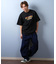 DC(ディーシー)半袖Tシャツ バックプリント ルーズシルエット 25 TWO BIT HSSART SS DST251092/ユニセックス メンズ ムラサキスポーツ