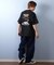 DC(ディーシー)半袖Tシャツ バックプリント ルーズシルエット 25 TWO BIT HSSART SS DST251092/ユニセックス メンズ ムラサキスポーツ