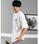DC(ディーシー)半袖Tシャツ バックプリント オーバーサイズ DST251093/ユニセックス メンズ ムラサキスポーツ