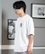 DC(ディーシー)半袖Tシャツ バックプリント オーバーサイズ DST251093/ユニセックス メンズ ムラサキスポーツ