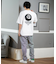 DC(ディーシー)半袖Tシャツ バックプリント オーバーサイズ DST251093/ユニセックス メンズ ムラサキスポーツ
