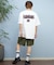 DC(ディーシー)半袖Tシャツ バックプリント ルーズシルエット 25 GRAFFITTI SS DST251097/ユニセックス メンズ ムラサキスポーツ