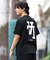 NEW ERA(ニューエラ) 半袖Tシャツ バックプリント 14410096/ユニセックス メンズ ムラサキスポーツ