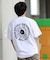 NEW ERA(ニューエラ) 半袖Tシャツ バックプリント 14410110/ユニセックス メンズ ムラサキスポーツ