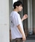 NEW ERA(ニューエラ) 半袖Tシャツ バックプリント 14410110/ユニセックス メンズ ムラサキスポーツ