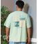 BILLABONG(ビラボン)ラッシュガード 半袖 Tシャツ バックプリント 水陸両用 UVケア SOFTTY TEE  BF011-861 BF011861/ユニセックス メンズ ムラサキスポーツ