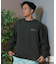 BILLABONG(ビラボン)ラッシュガード 水陸両用 バックプリント長袖Tシャツ BF011-862 BF011862/ユニセックス メンズ ムラサキスポーツ