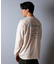 BILLABONG(ビラボン)ラッシュガード 水陸両用 バックプリント長袖Tシャツ BF011-862 BF011862/ユニセックス メンズ ムラサキスポーツ