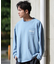 BILLABONG(ビラボン)ラッシュガード 水陸両用 バックプリント長袖Tシャツ BF011-862 BF011862/ユニセックス メンズ ムラサキスポーツ