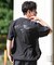 BILLABONG(ビラボン)ロゴバックプリント半袖Tシャツ ストレッチ性・速乾性・撥水性・軽量性 BF011-866 BF011866 /ユニセックス メンズ ムラサキスポーツ