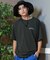 BILLABONG(ビラボン)ラッシュガード 半袖Tシャツ バックプリント 水陸両用 UVカット BF011-871 BF011871/ユニセックス メンズ ムラサキスポーツ