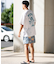 BILLABONG(ビラボン)ラッシュガード 半袖Tシャツ バックプリント 水陸両用 UVカット BF011-871 BF011871/ユニセックス メンズ ムラサキスポーツ