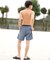 RVCA(ルーカ)水陸両用ショーツ 水着 ボードショーツ サイドライン 16インチ BF041-517 BF041517/ユニセックス メンズ ムラサキスポーツ