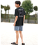 RVCA(ルーカ)水陸両用ショーツ 水着 ボードショーツ サイドライン 16インチ BF041-517 BF041517/ユニセックス メンズ ムラサキスポーツ