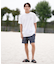 RVCA(ルーカ) 半袖Tシャツ 水陸両用 ユーティリティー UVケアラッシュガード BF041-870 BF041870/ユニセックス メンズ ムラサキスポーツ